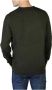 Calvin Klein Heren Trui met Lange Mouwen en Ronde Hals van Wol Green Heren - Thumbnail 10