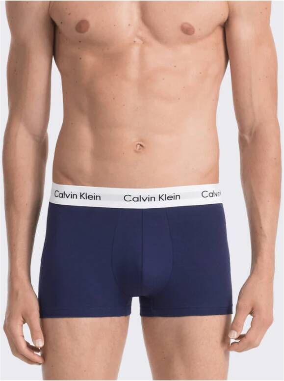 Calvin Klein Reserveer 3-pack boxershorts voor heren White Heren
