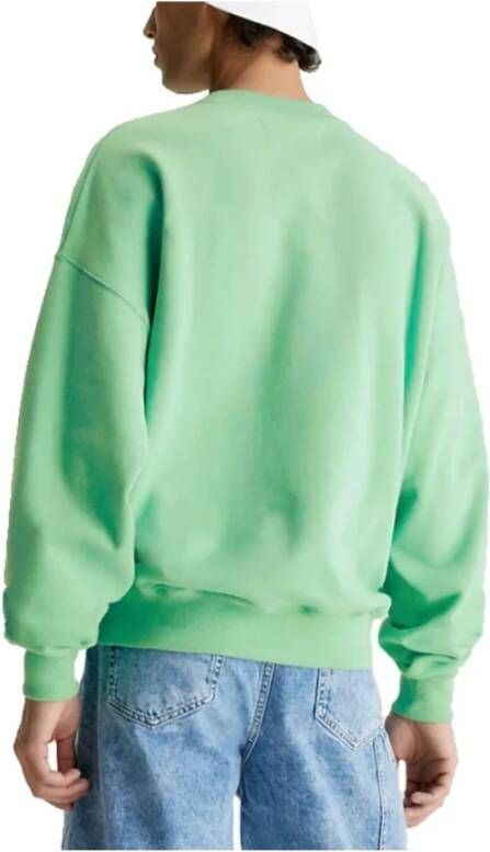 Calvin Klein Trui met ronde hals Groen Heren