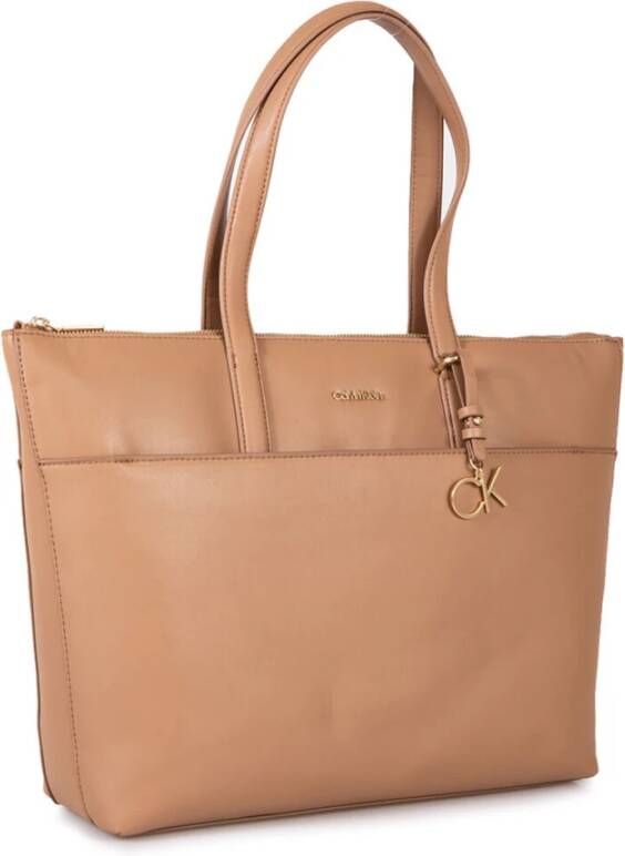 Calvin Klein Bags.. Beige Dames
