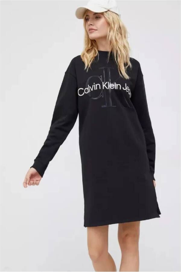 Calvin Klein Short Dresses Zwart Dames