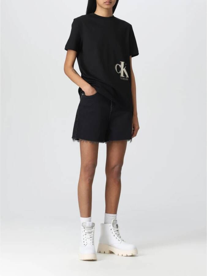 Calvin Klein Short Shorts Zwart Dames