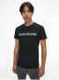 Calvin Klein Men Short Sleeve T-shirt Black Zwart Heren - Thumbnail 7