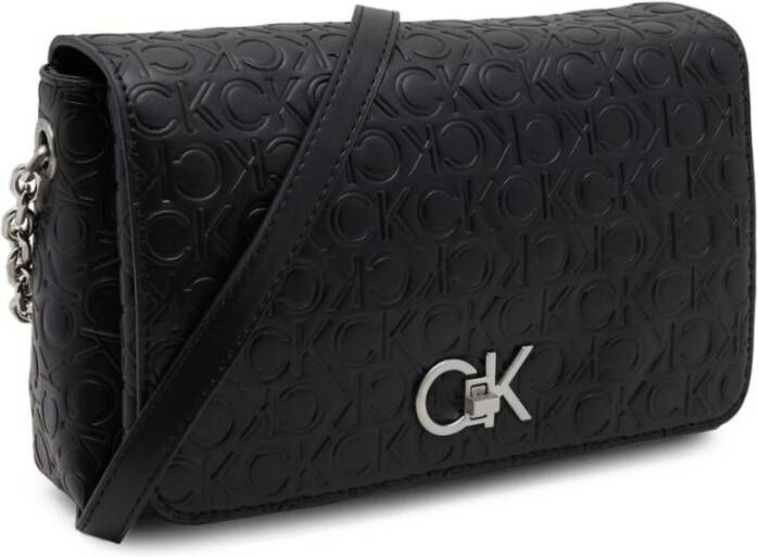 Calvin Klein Shoulder Bags Zwart Dames