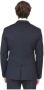 Calvin Klein Navy Blauwe Single-Breasted Blazer Blue Heren - Thumbnail 3