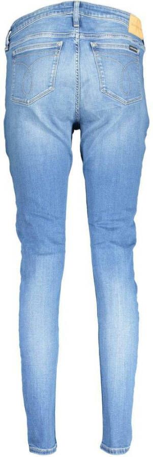 Calvin Klein Skinny Jeans Blauw Dames