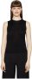 Calvin Klein Sleeveless Tops Zwart Dames - Thumbnail 2