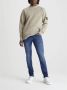 Calvin Klein Slim Fit Donkerblauwe Denim Jeans voor Heren Blauw Heren - Thumbnail 10