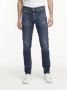 Calvin Klein Jeans Blauwe Jeans met Rits en Knoopsluiting Blue Heren - Thumbnail 5