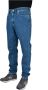 Calvin Klein Slim-Fit Blauw en Groene Jeans Blue Heren - Thumbnail 2