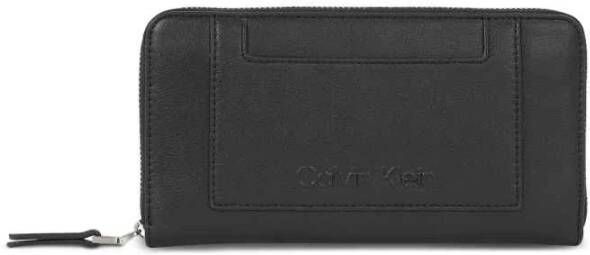 Calvin Klein Stijlvolle Portemonnees Zwart Dames