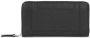 Calvin Klein Damesportemonnee Zwart Contrastdetails Ritsluiting Black Dames - Thumbnail 2