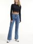 Calvin Klein Jeans Authentieke Bootcut Dames Jeans Blauw Dames - Thumbnail 6