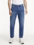 Calvin Klein Blauwe Katoenen Jeans met Gewassen Effect Blue Heren - Thumbnail 5