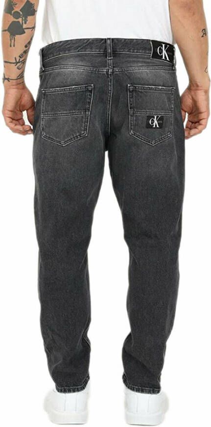 Calvin Klein Rechte jeans Zwart Heren