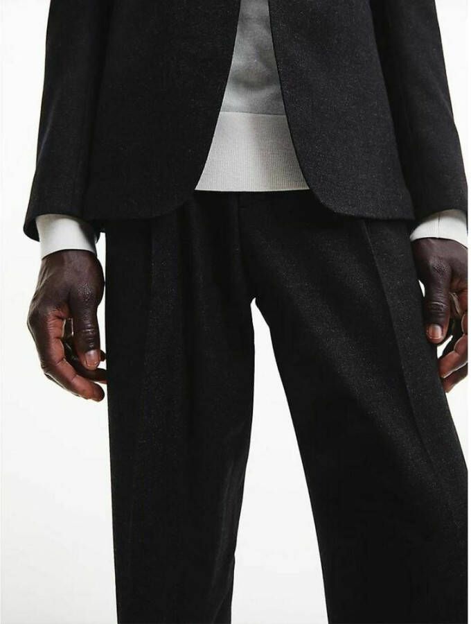Calvin Klein Rechte broek Zwart Heren