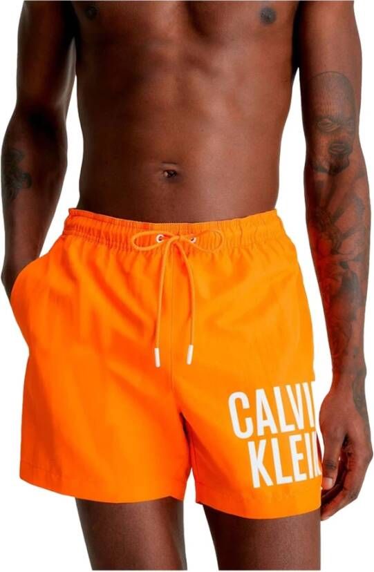 Calvin Klein Strandkleding Oranje Heren
