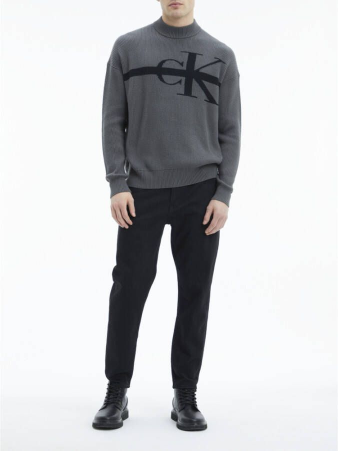 Calvin Klein Sweatshirt J30J321686 Grijs Heren