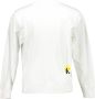 Calvin Klein Witte Sweatshirt met Print en Lange Mouwen White Heren - Thumbnail 2