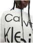 Calvin Klein Gedurfde onderbroken logo sweatshirt Beige Dames - Thumbnail 5