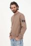 Calvin Klein Sweatshirt MONOGRAM SLEEVE BADGE CN met hoogwaardige merkbadge op de mouw - Thumbnail 9