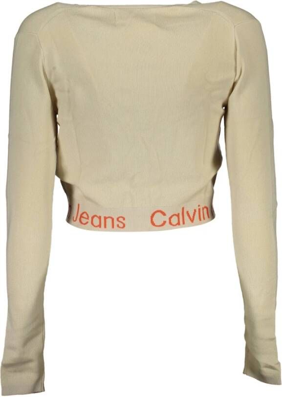 Calvin Klein Sweatshirts & Hoodies Beige Dames