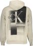 Calvin Klein Beige katoenen sweatshirt met capuchon en logo Beige Heren - Thumbnail 4