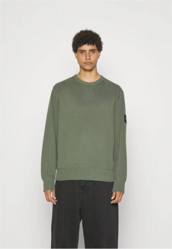 Calvin Klein Sweatshirts Groen Heren