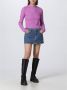 Calvin Klein Jeans Paarse Gebreide Kleding voor Vrouwen Purple Dames - Thumbnail 8