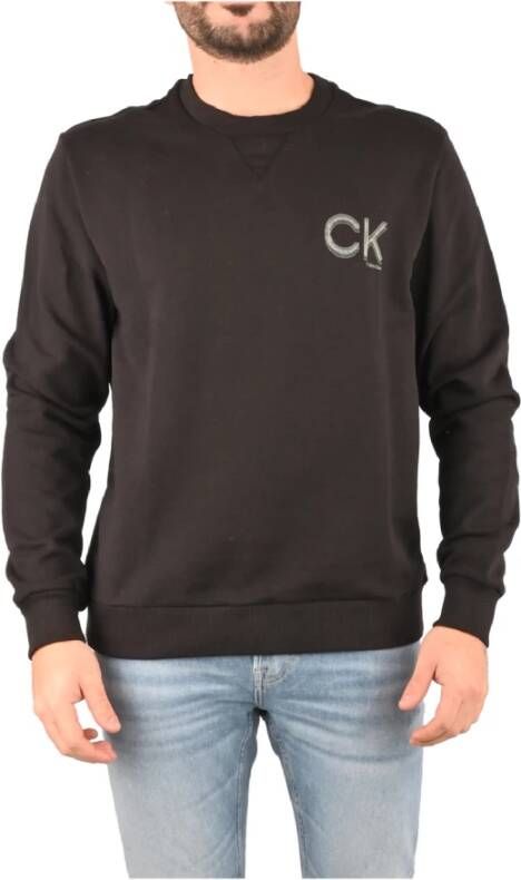 Calvin Klein Sweatshirt Zwart Heren