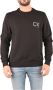 Calvin Klein Zwarte hoodie met centrale zak en logoprint Black Heren - Thumbnail 6