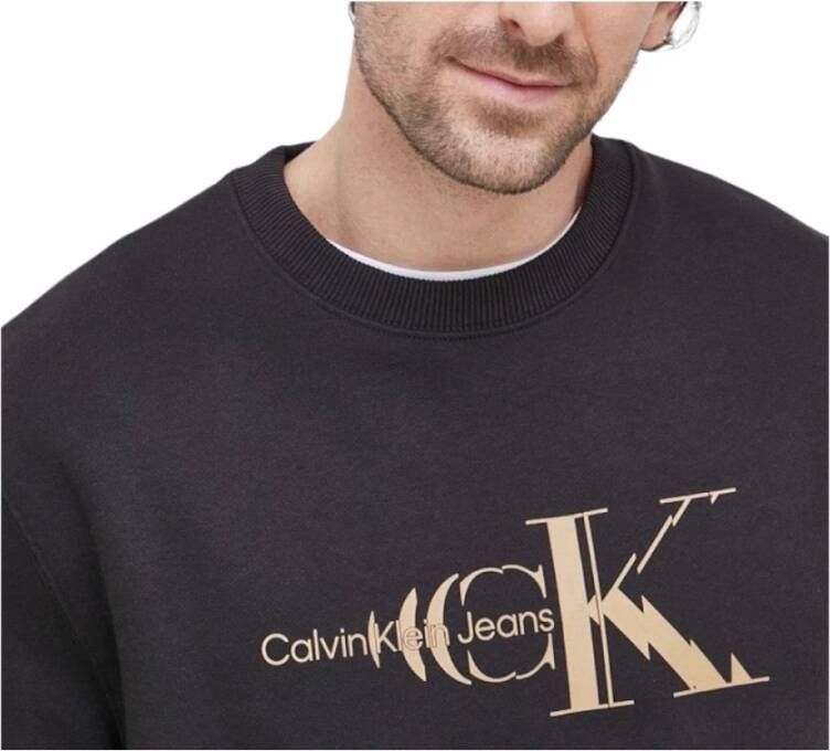Calvin Klein Sweatshirts Zwart Heren