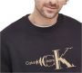 Calvin Klein Koperen Logo Sweatshirt Black Heren - Thumbnail 3