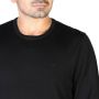 Calvin Klein Zwarte Herentrui van Wol Klassieke Wol Sweater Black Green Heren - Thumbnail 15