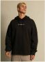 Calvin Klein Zwarte hoodie met print en contrastdetails Black Heren - Thumbnail 5