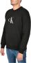 Calvin Klein Zwarte COL Sweaters Stijlvol en Comfortabel Black Heren - Thumbnail 3