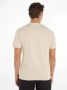 Calvin Klein Betonprint T-shirt Modern en stijlvol Beige Heren - Thumbnail 2