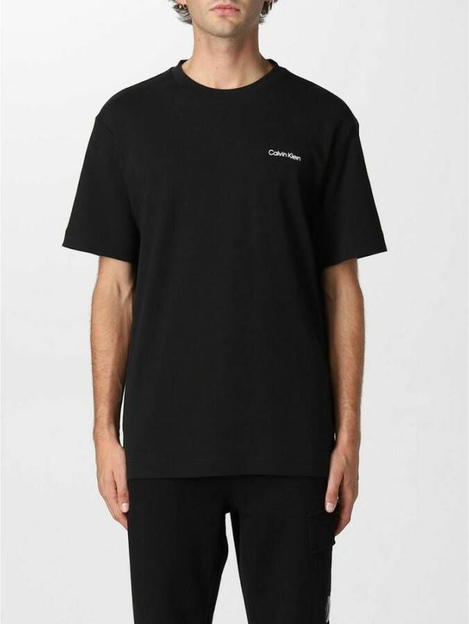 Calvin Klein T-Shirt Zwart Heren