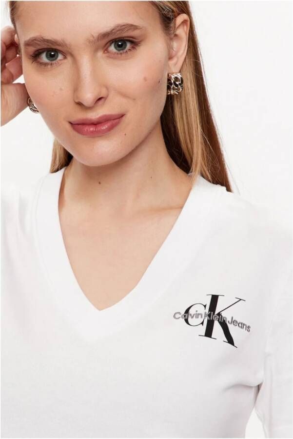 Calvin Klein T-Shirts Wit Dames