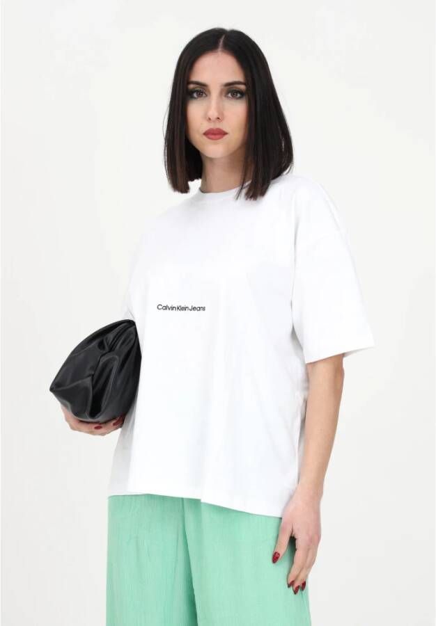 Calvin Klein T-Shirts Wit Dames