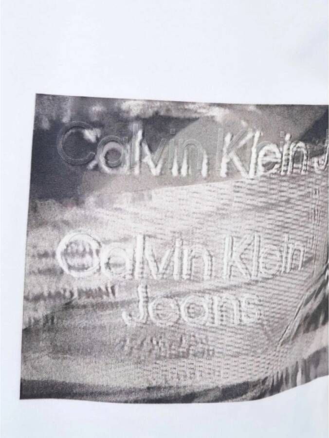 Calvin Klein T-Shirts Wit Heren