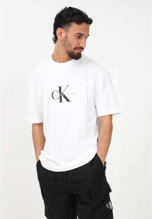 Calvin Klein T-Shirts Wit Heren