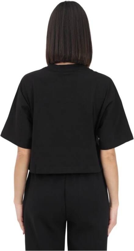 Calvin Klein T-shirts and Polos Black Zwart Dames