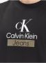 Calvin Klein Jeans T-shirt Korte Mouw STACKED ARCHIVAL TEE - Thumbnail 4