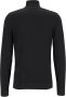 Calvin Klein Trui- CK Merino Quarter ZIP Zwart Heren - Thumbnail 2