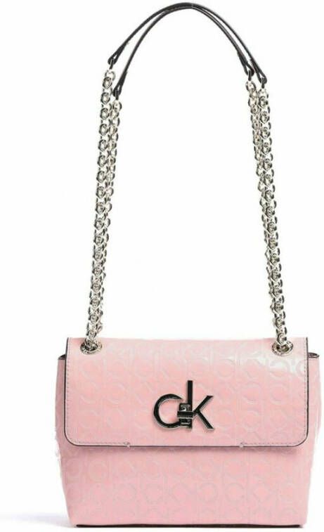 Calvin Klein Vereikte schoudertas Roze Dames
