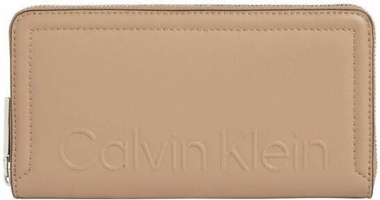 Calvin Klein Wallet K60K609919 Beige Dames