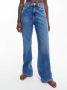Calvin Klein Bootcut Denim Jeans in Medium Blauw voor Dames Blue Dames - Thumbnail 4