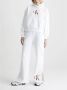 Calvin Klein Jeans Premium Hoodie met Ongeëvenaarde Stijl en Comfort White Dames - Thumbnail 2