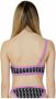 Calvin Klein Underwear One shoulder-bikinitop met logoprint - Thumbnail 3